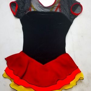 Figure skating dress